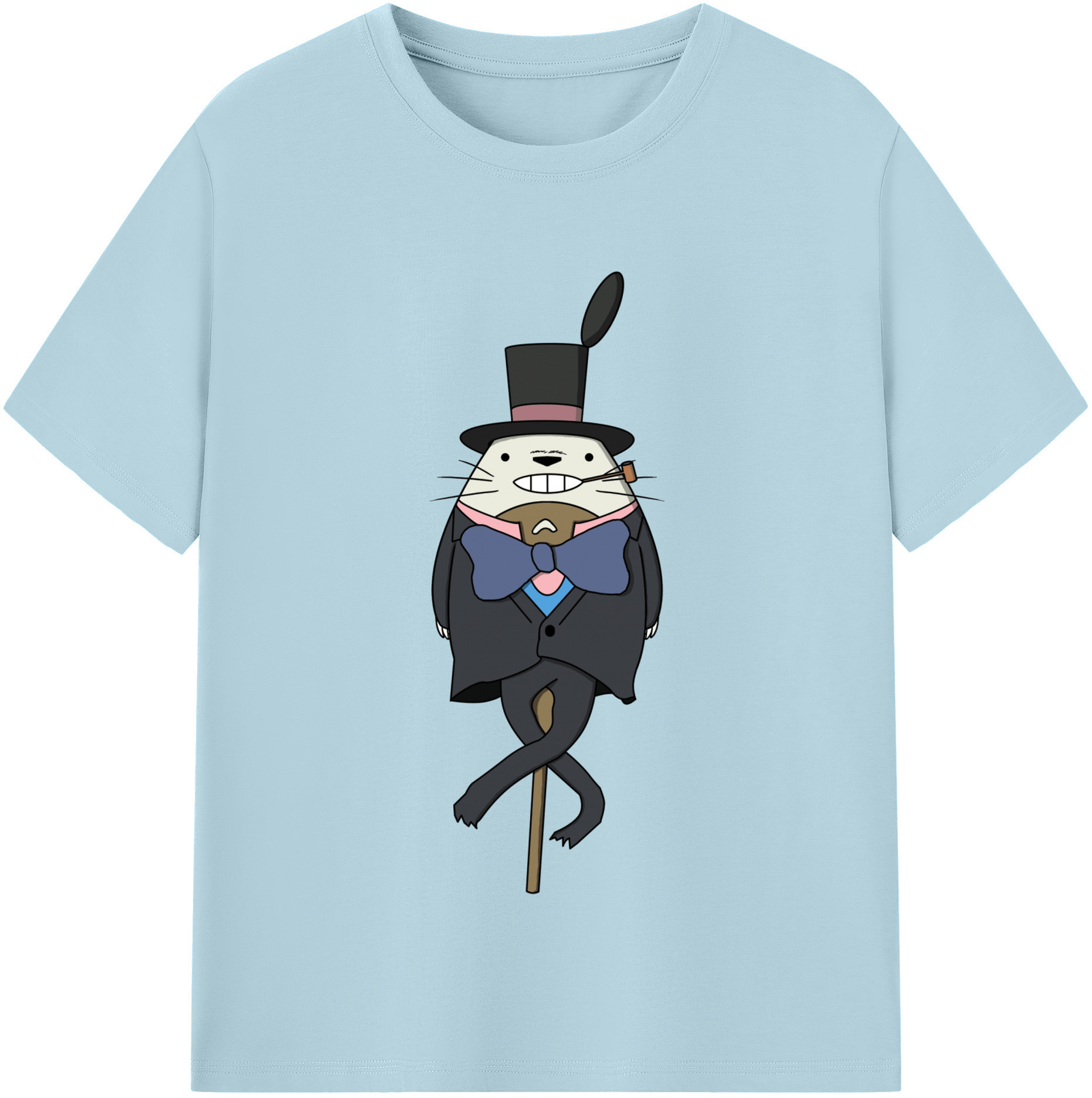 （画像用） となりのトトロ 草壁メイ 草壁サツキ My Neighbor Totoro Satsuki Kusakabe Mei Kusakabe 綿100％半袖Tシャツ（フロントプリント）